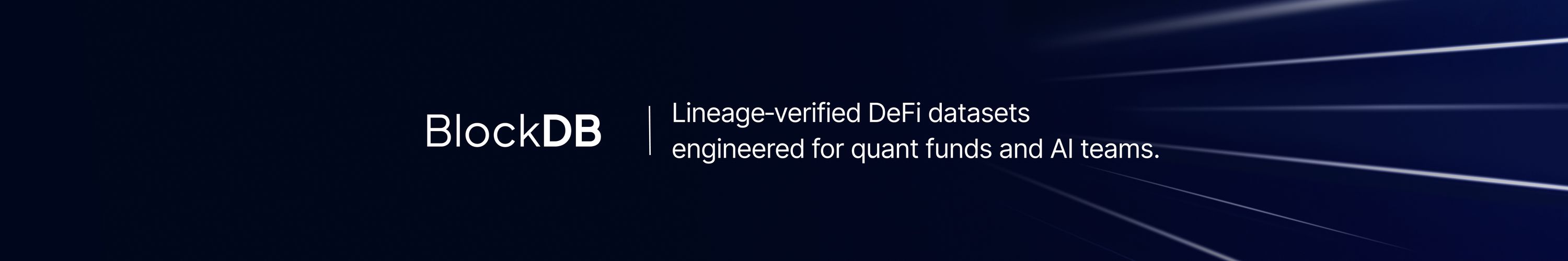 Blockchain Database LTD banner